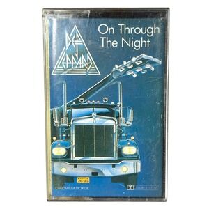 Def Leppard On Through The Night Cassette Vertigo 7138118 Holland 80s Metal Tape
